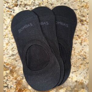 🖤 New Women’s Bombas Black Lightweight No Show Socks Size Medium